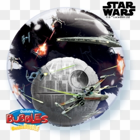 Star Wars Happy Birthday Balloons , Png Download, Transparent Png - deathstar png