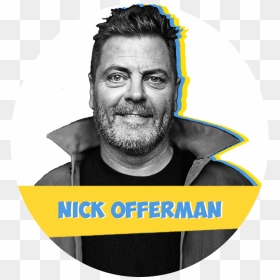 Mpls Circle Nickofferman 800 - Nick Offerman, HD Png Download - comedy png