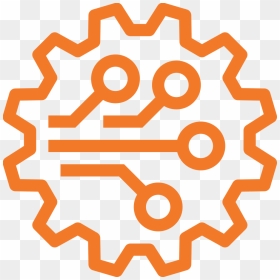 Icon - Technology Icon Orange, HD Png Download - technology icon png