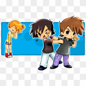Misty From Pokemon, Ash And Misty, Pokemon Couples, - Pokemon Anime Misty And Ash, HD Png Download - pokemon ash png