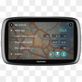 Trucker 600 Tomtom Gps - Tomtom Truck, HD Png Download - gps png