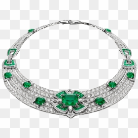 Bulgari High Jewellery Earrings Emerald, HD Png Download - jewels png
