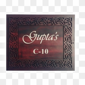 Escritorio Juridico, HD Png Download - name plate png