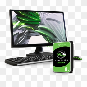 Seagate Barracuda 8tb - Seagate Barracuda 2tb Sata 3.5 Inch Hdd, HD Png Download - hard drive png