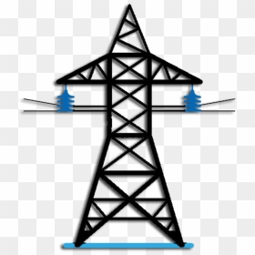 Transmission Lines , Png Download - Transmission Tower Electricity Pylon, Transparent Png - scan lines png