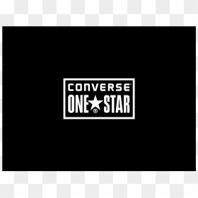 Logos - Converse 1 Star Logo, HD Png Download - converse logo png