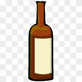 Wine Bottle Clip Art, HD Png Download - liquor bottle png