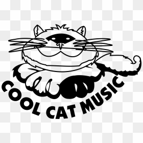 Cool Cat Music Logo Png Transparent - Cool Music, Png Download - cool cat png