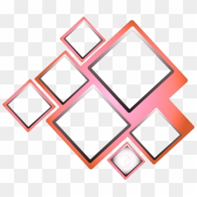 #mq #red #square #squares #geometric - Geometric Shapes Png, Transparent Png - squares png