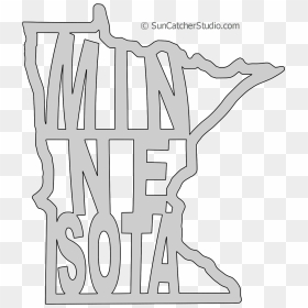 Transparent Minnesota Outline Png - Outline Minnesota Clip Art, Png Download - ohio outline png
