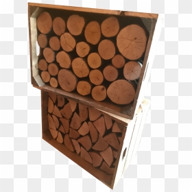 Decorative Split Logs - Decorative Logs, HD Png Download - logs png