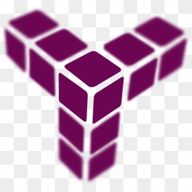 Kotak 3d, HD Png Download - squares png