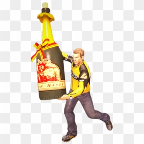 Dead Rising Wiki - Champagne, HD Png Download - liquor bottle png