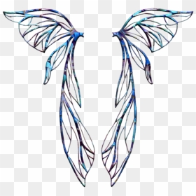 Angel Wings Clipart - Fairy Wings Tattoo, HD Png Download - realistic fairy wings png