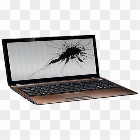 Laptop Screen Replacement - Cracked Screen, HD Png Download - cracked screen png