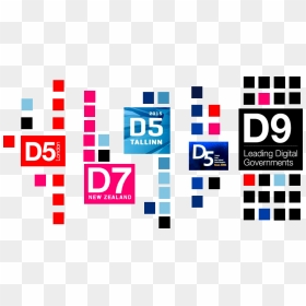 D9 Evolution In Squares - Digital Nations, HD Png Download - squares png