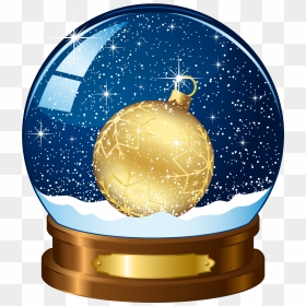 Snowflake Globe Clipart Clipart Library Stock Rudolph, HD Png Download - snowglobe png