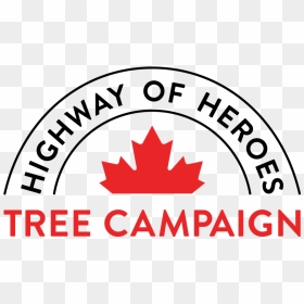 Hoh Treecampaign Logo Colour - Highway Of Heroes Tree Campaign, HD Png Download - highway png