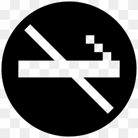 No Smoking - No Icon Blue, HD Png Download - no smoking png