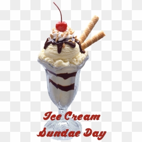 Ice Cream Sundae Png, Transparent Png - ice cream sundae png