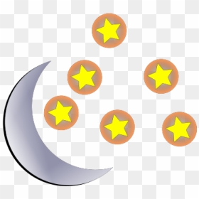 Purple Moon Svg Clip Arts - Circle, HD Png Download - the moon png