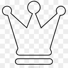 King Coloring Page - Coloring Crown, HD Png Download - corona de rey png