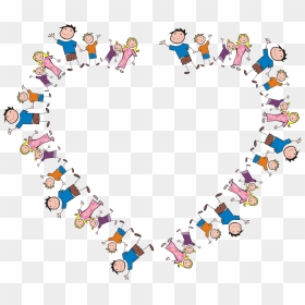 Cartoon Heart Png Image - Family Heart Clipart, Transparent Png - cartoon heart png