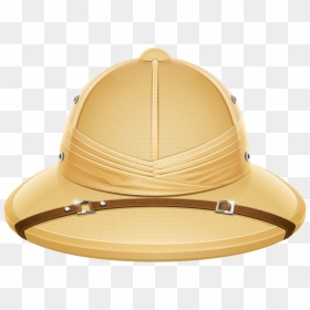 Transparent Safari Hat Png - Pith Helmet Clipart, Png Download - safari hat png