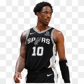 Demar Derozan Download Transparent Png Image - Demar Derozan San Antonio Spurs, Png Download - demar derozan png