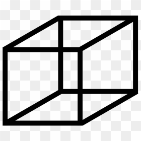 Three, Box, Outline, Shapes, Cube, Shape, Cubes - Cube Geometric Shape, HD Png Download - box outline png