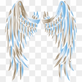 Fictional Accessory - Transparent Background Angel Wings Png, Png Download - feather silhouette png
