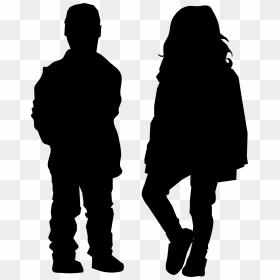 Silhouette Person Clip Art - Couple Walking Silhouette Png, Transparent Png - walking silhouette png