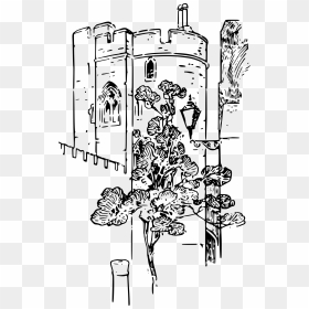 Castle Tower Clip Arts - Castle Tower Clip Art, HD Png Download - castle tower png