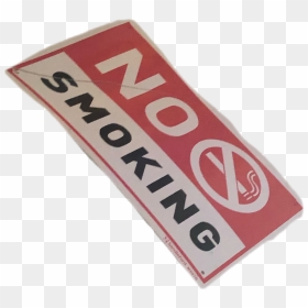 No Smoking Sign Aesthetic, HD Png Download - no smoking png