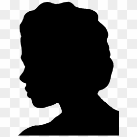 Face Silhouette Woman - Woman Face Silhouette Png, Transparent Png - black woman png