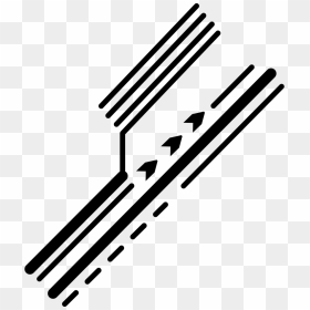 Electronic Printed Circuit Detail Of Diagonal Lines - Electronic Lines Png, Transparent Png - diagonal lines png