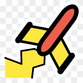 Primary Launch Clip Arts - Clip Art, HD Png Download - rocket launcher png