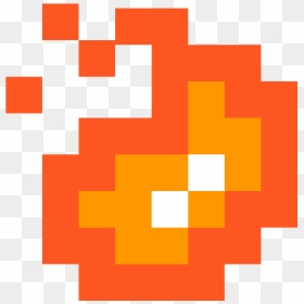 Pixel Bomb Png , Png Download - Super Mario Bros Fireball, Transparent Png - nuclear bomb png