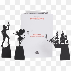 Peter Pan Silhouette Png, Transparent Png - peter pan silhouette png