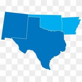 Transparent Texas Map Outline Png - Arizona New Mexico And Texas, Png Download - texas state outline png