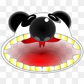 Wide Clipart, HD Png Download - angry mouth png