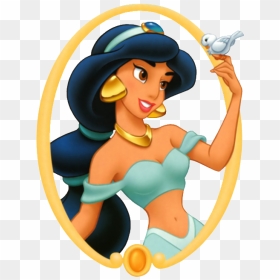 Transparent Disney Princess Jasmine Hd Png Background - Princess Jasmine With Bird, Png Download - jasmine png