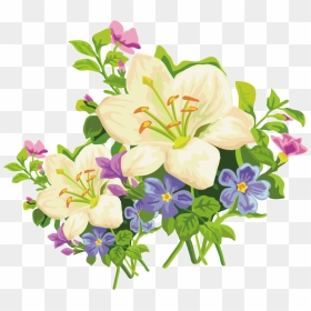 Easter Lily Amaryllis Belladonna Flower Clip Art - Clip Art Easter Lilies, HD Png Download - easter lily png