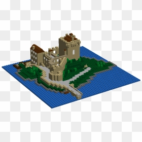 Transparent Castle Tower Png - Eilean Donan Castle Lego, Png Download - castle tower png