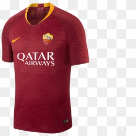 Football Shirt Nike As Roma 2018/19 Vapor Match Home - Roma Jersey, HD Png Download - vapor png