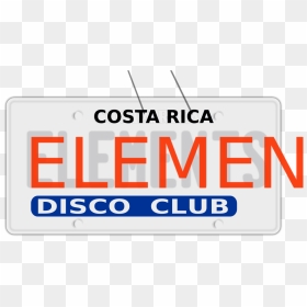 Placa De Carro Elements - Parallel, HD Png Download - carro png