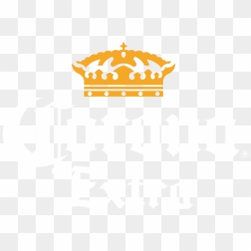 Corona Extra Logo White Png , Png Download - Corona Logo Black Background, Transparent Png - corona de rey png