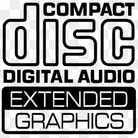 Cd-extended Graphics Logo - Compact Disc Extended Graphics, HD Png Download - disc png