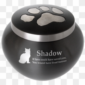 Urn Engraving For Cat, HD Png Download - cat paw print png