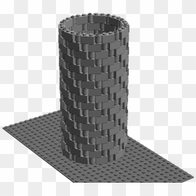 Lego Brick Tower Png - Make Round Lego Towers, Transparent Png - castle tower png